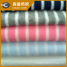 polyester yarn-dyed spun terry fabric for garment and home textiles